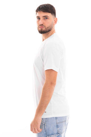 MARKUP CREW NECK SHORT SLEEVE T-SHIRT TECHNICAL COTTON MK691094 BNC