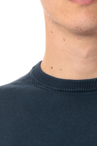 IMPURE LORIS MAGLIONE IN COTONE EFFETTO LAVAGGIO ACIDO UOMO LORIS CTNC01