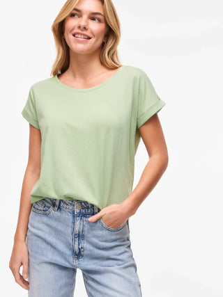 VILA DREAMERS T-SHIRT IN COTONE DONNA 14083083 SKG