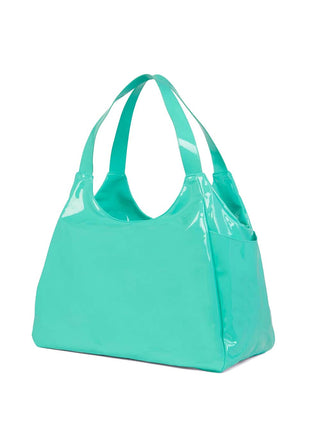 SUNDEK BORSA CHEL IN TESSUTO LUCIDO CON LOGO FRONTALE E TASCHE LATERALI AW417ABPV400 A7300