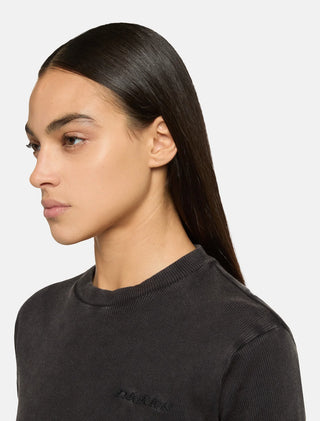 DICKIES T-SHIRT PLENTYWOOD DONNA DK0A866FBLK