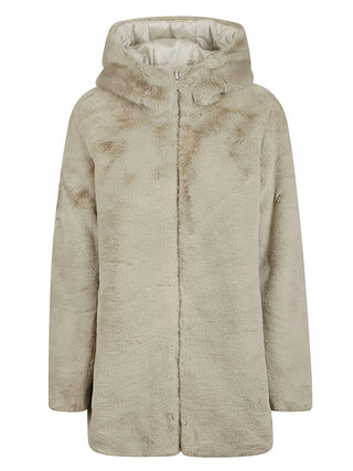 SAVE THE DUCK GIUBBOTTO IN PELLICCIA BRIDGET C/CAPPUCCIO DONNA D40070W FURY21 40019