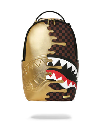 SPRAYGROUND SHARKS IN PARIS GOLD DRIP ZAINO B9250