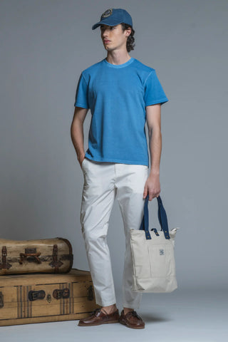 IMPURE JOSHUA T-SHIRT IN PIQUET ELASTICIZZATO UOMO JOSHUA PIQC26