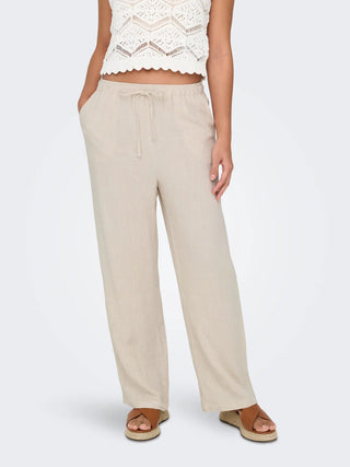 ONLY PANTALACCIO IN LINO SIESTA 15322263 MNB