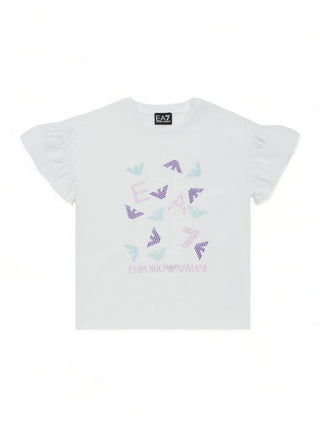 EA7 JUNIOR T-SHIRT 3DFT10 FJLIZ 1100