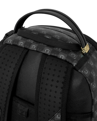 SPRAYGROUND SHARKS IN PARIS WTF BUBBLY BLACK CHECK ZAINO B8633