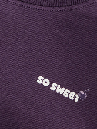 NAME IT T-SHIRT FORINA A MANICHE LUNGHE CON CUP CAKE SULLA SCHIENA 13258655 NVC