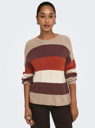 ONLY LATIA MAGLIONE A RIGHE 15220044 BGE