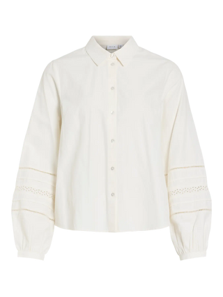 VILA VILA SUNNI CAMICIA MANICA TRAFORATA 14115712 ERT
