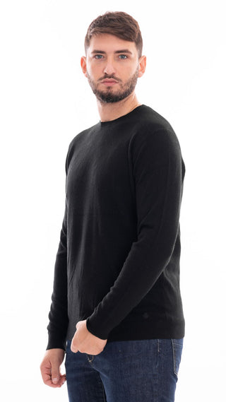 MARKUP MAGLIONE GIROCOLLO IN CASHMERE UOMO MK790116 NER