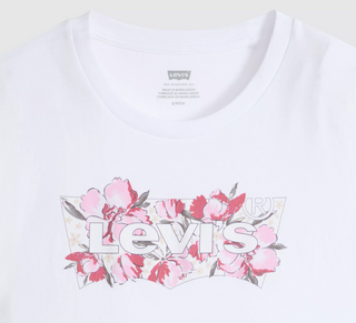 LEVI'S PERFECT T-SHIRT CON STAMPA  A FIORI 17369 3387