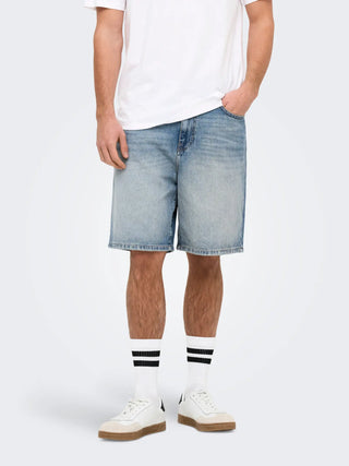 ONLY&SONS FADE BERMUDA DI JEANS 22029085 MBD