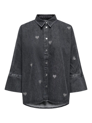 ONLY CAMICIA ONL GRACE 3/4 CON CUORI 15347081WSB