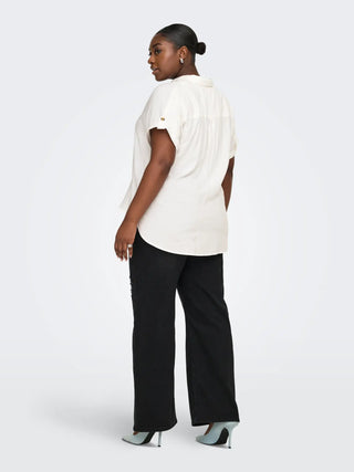ONLY CARMAKOMA YASMIN CAMICIA 15372772 SNW