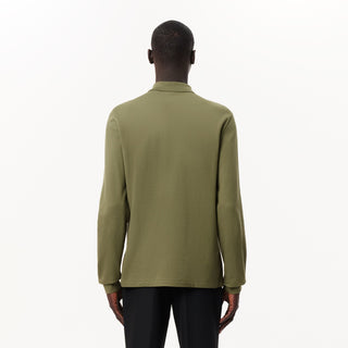 LACOSTE LONG SLEEVE PIQUET POLO L1312 BMY