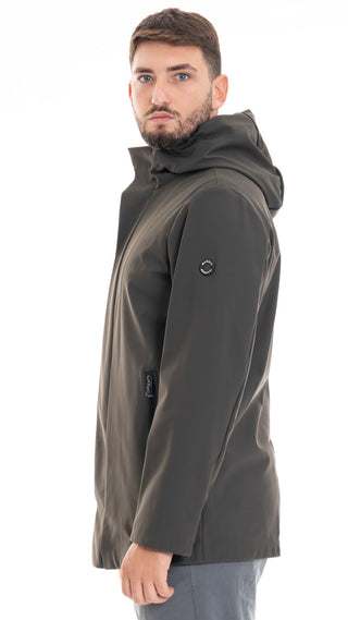 MARKUP PARKA SOFTSHELL ACCOPPIATO IN VELLUTTO UOMO MK794019 MLR