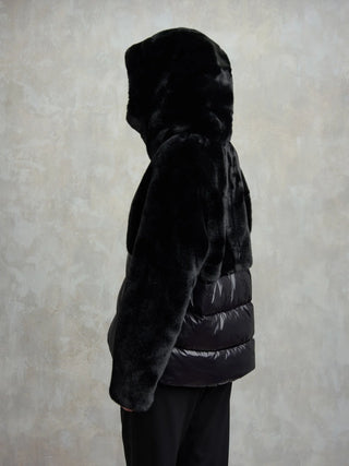 BLAUER PIUMINO FANEVIL CON CAPPUCCIO DONNA BLDC02178 006646 999