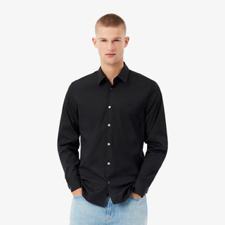 LACOSTE CAMICIA LACOSTE IN POPELINE STRETCH CH5253 031