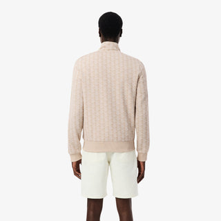 LACOSTE GIACCA DELLA TUTA IN JACQUARD CON ZIP PARIS UOMO SH1368 8GI