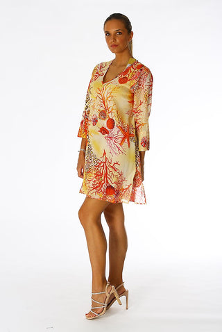 POSITANO BY JEAN PAUL KURTA COTONE MANICA LUNGA FANTASIA 51883 19