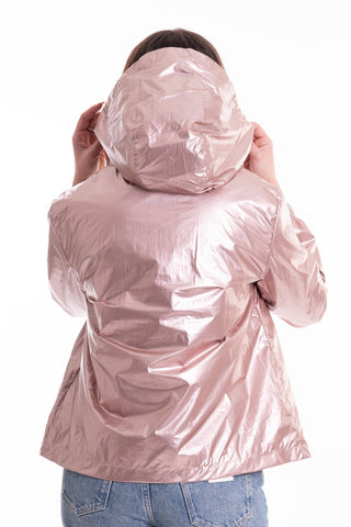 MARKUP SHORT JACKET IN COATED FABRIC MW664013 ROS