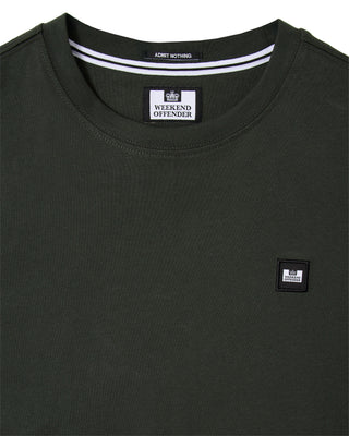 WEEKEND OFFENDER T-SHIRT LOGO PICCOLO WEEKEND OFFENDER TS1B01 BROOKLANDS BLF