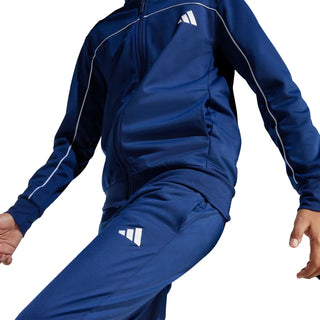 ADIDAS TUTA CON FELPA FULL ZIP E LOGO ADIDAS JX8746