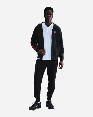 NIKE FELPA C/CAPPUCCIO E ZIP CON CUCITURE A CONTRASTO UOMO IH4285 010