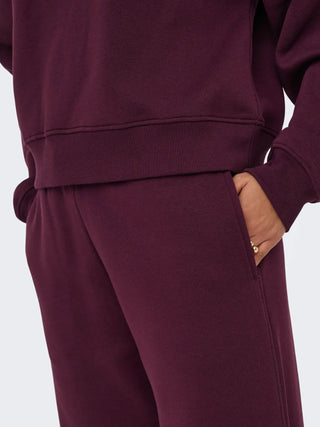 ONLY PANTALONE IN FELPA DONNA LARGO BEST 15338734 FIG
