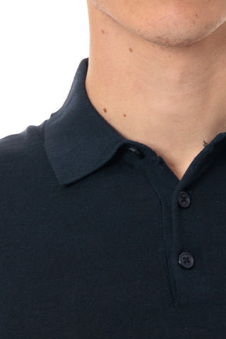 MARKUP POLO MEZZA MANICA IN COTONE MK10005 BLU