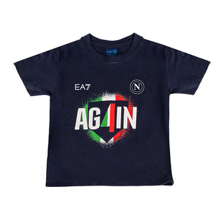 EA7 NAPOLI T-SHIRT AG4AIN JUNIOR NAPOLI AG4AIN JR