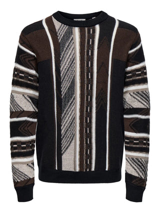 ONLY&SONS RISE MAGLIONE OPERATO 22035131 BLK