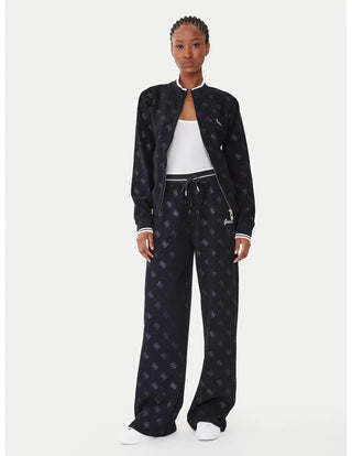 GUESS FELPA PAULINA FULL ZIP DONNA V5BQ01K1902 JBLK