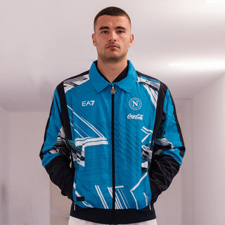 EA7 NAPOLI NAPOLI PRE MATCH JACKET COCACOLA N25P01