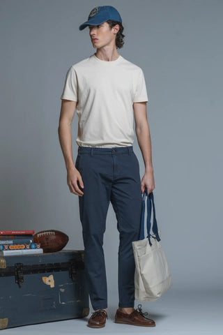 IMPURE BLAKE CHINO PANTALONE IN POPELINE  UOMO BLAKE POPC01