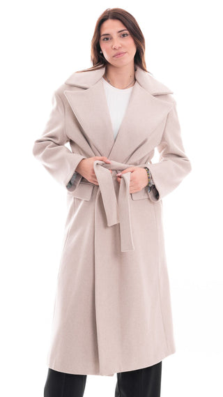 MARKUP OVER COAT WITH REMOVABLE BELT WOMEN MW764627 CHA