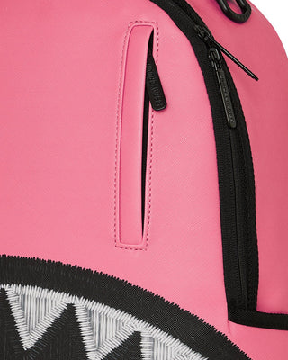 SPRAYGROUND SHARK CENTRAL PINK EMBROIDEDRED SHARK   ZAINO B9630