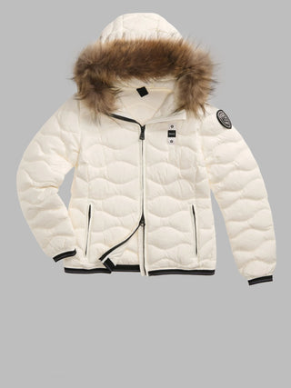 BLAUER ALDIE PIUMINO PELLICCIA DONNA BLDC03034 006047 100BI