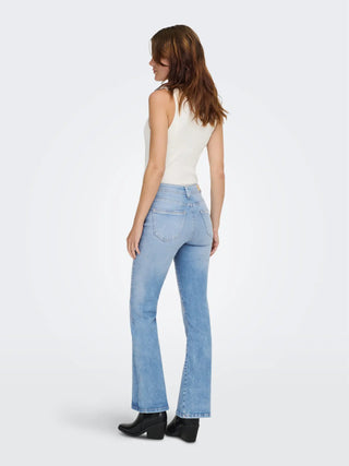 ONLY WAUW JEANS DONNA TESSUTO ELASTICIZZATO 15361594 LBD