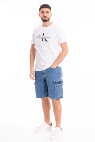 CALVIN KLEIN JEANS T-SHIRT DISRUPED OUTLINE MONOLOGUE J325190 YAF