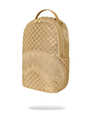 SPRAYGROUND 2 TONE GOLD TRINITY ZAINO B8470
