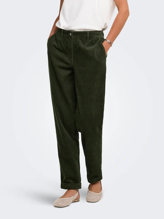 JACQUELINE DE YONG SHIRAZ PANTALONE IN VELLUTO  A COSTINE 15376602 FNH