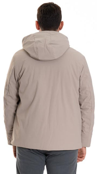 MARKUP MEN'S SOFTSHELL HOODED JACKET MK794011 BEI