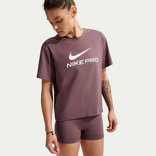 NIKE T-SHIRT GIROCOLLO DONNA  DRI-FIT LOOSE TOP IQ0820 502