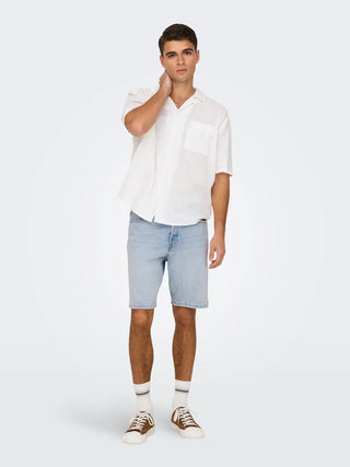 ONLY&SONS EDGE BERMUDA DI JEANS 22032041 LBD