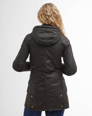 BARBOUR GIACCA BOWER CERATA LUNGA DONNA LWX0534 OL71