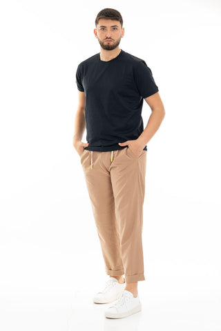 LORD PARTENOPEI LINEN TROUSERS PANTAM24-TAB