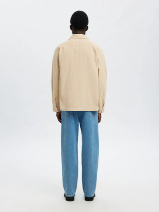 SELECTED HOMME REGTATE OVERSHIRT IN VELLUTO 16099243 OTM