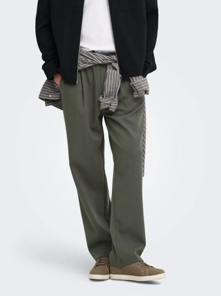 ONLY&SONS WILL PANTALONE TUTA CON LACCI 22033466 BLG
